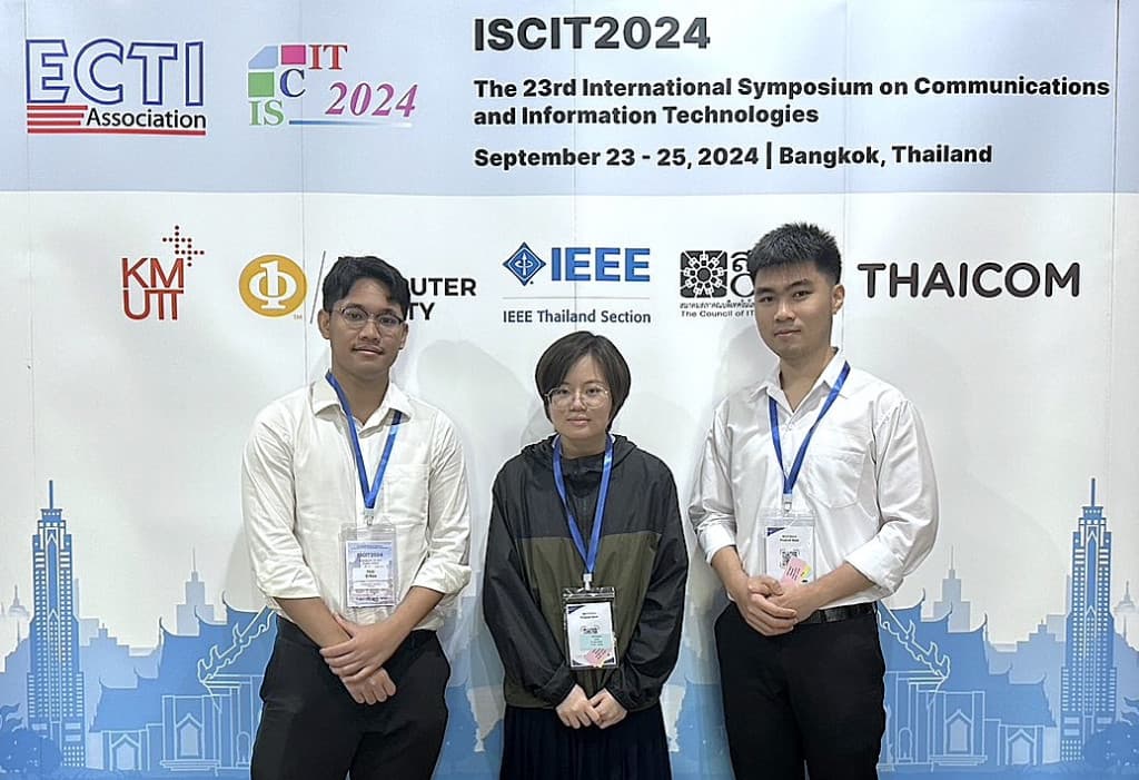 Presenting a Senior Project at an International Conference - ISCIT 2024